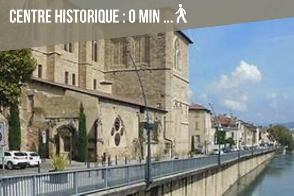 La Chaumiere, Centre Historique, Fibre, Ess, Rez-De-Chaussee, Bedinshop Romans-sur-Isère Екстериор снимка